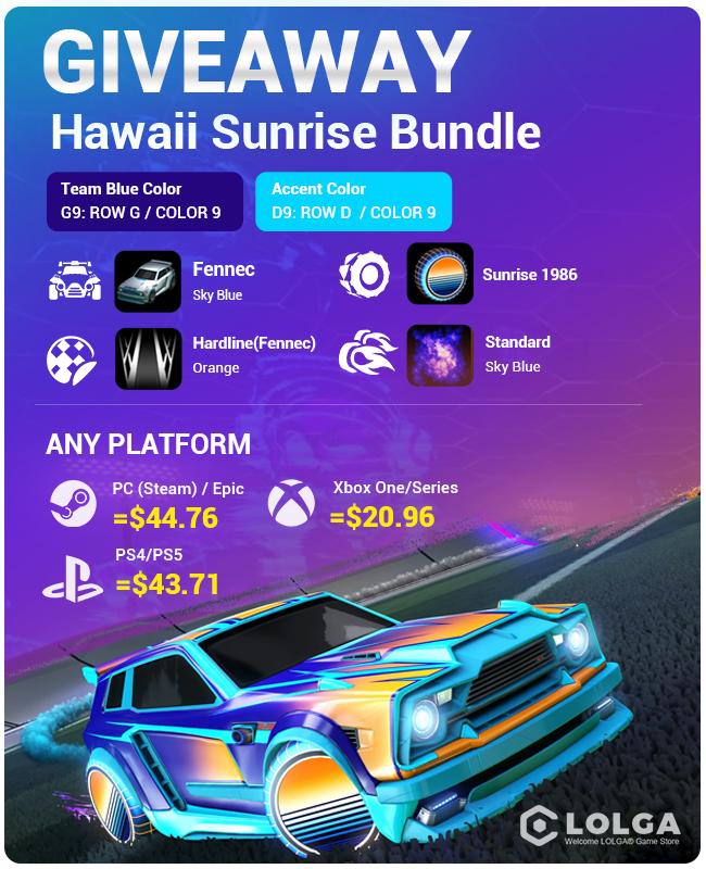 Hawaii Sunrise Bundle Giveaway